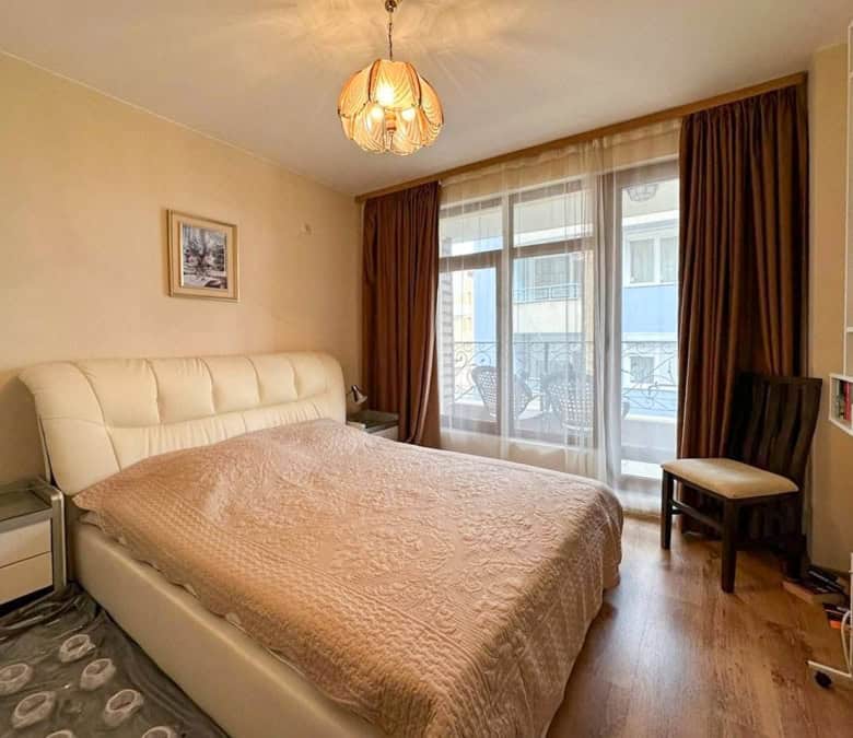 Bright 1-bedroom apartment with sea views in Rich 3, Ravda, 66 sq.m.