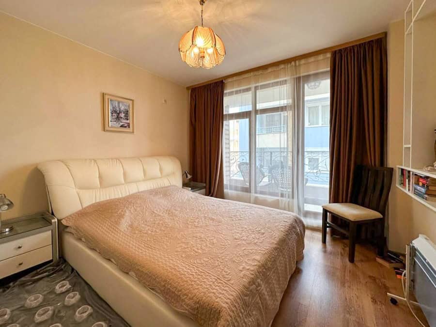Bright 1-bedroom apartment with sea views in Rich 3, Ravda, 66 sq.m.