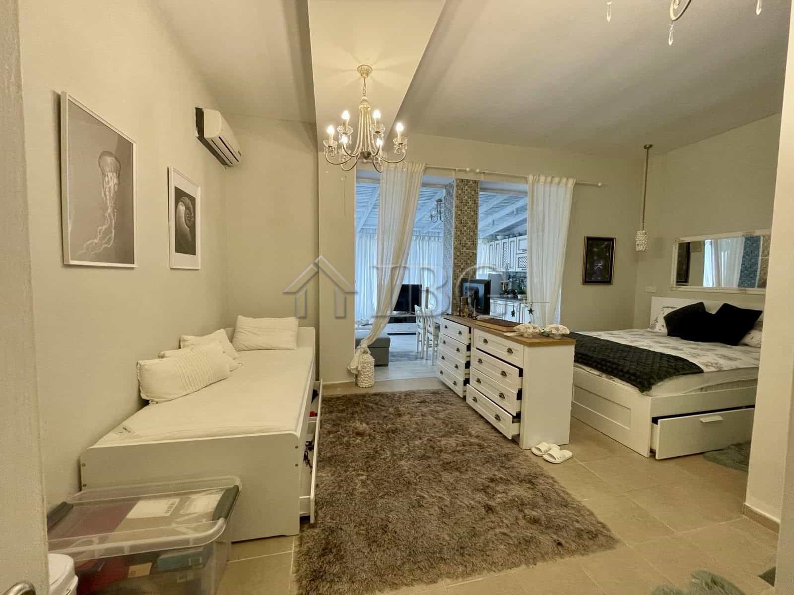 Bright 3-bedroom apartment with own yard in Sun Gate, Sunny Beach, Bulgaria.