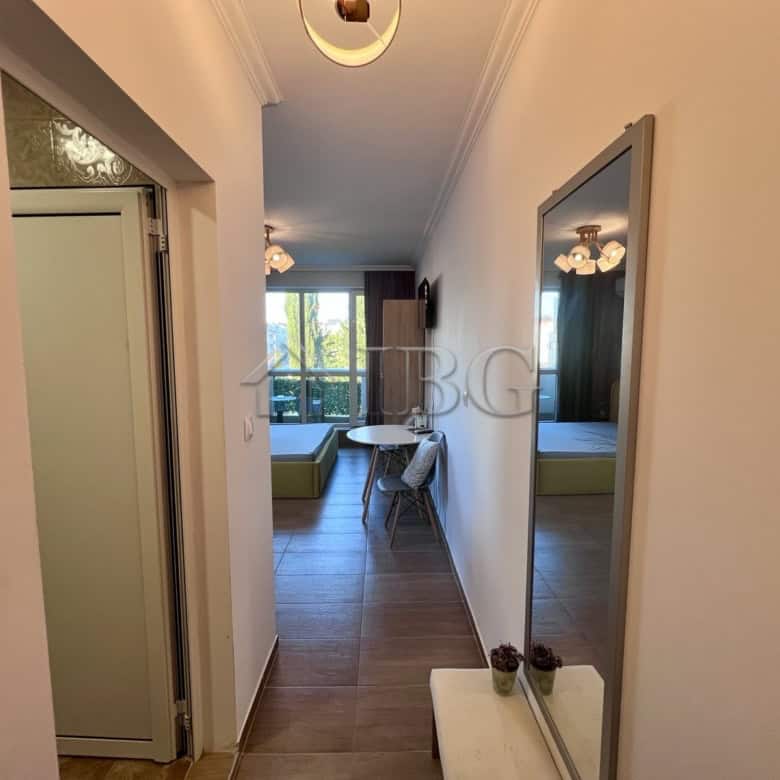 Modern furnished studio apartment in Sunny Beach.