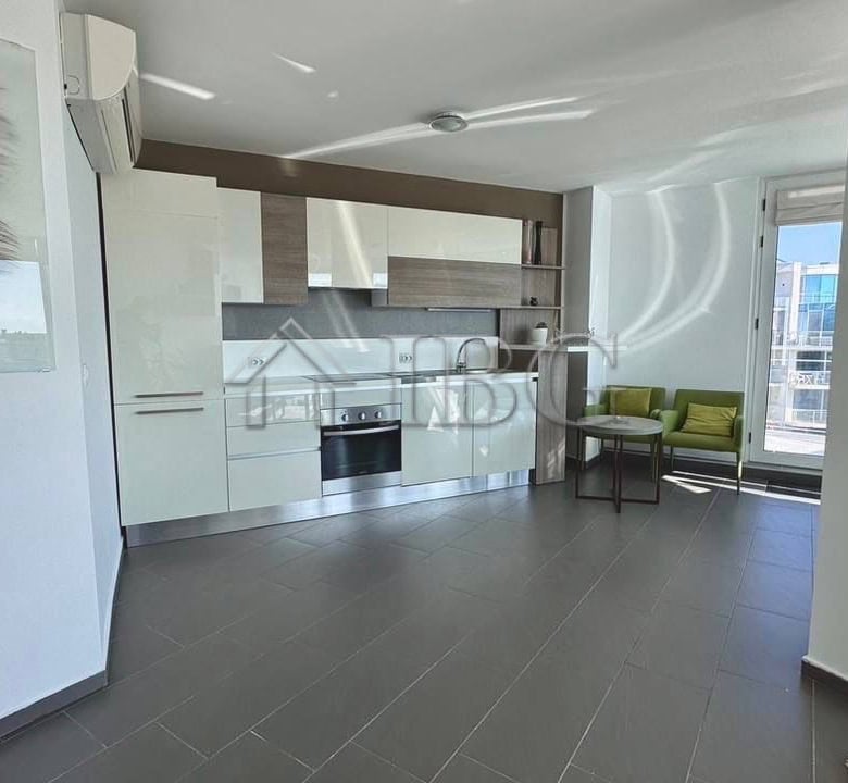 Bright 2-bedroom apartment with sea and pool views in Atlantis Resort, Sarafovo, Burgas.