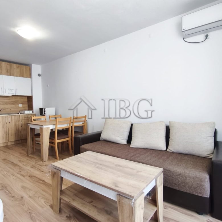Interior view of a modern one-bedroom apartment in Chateau Aheloy 2, Aheloy.