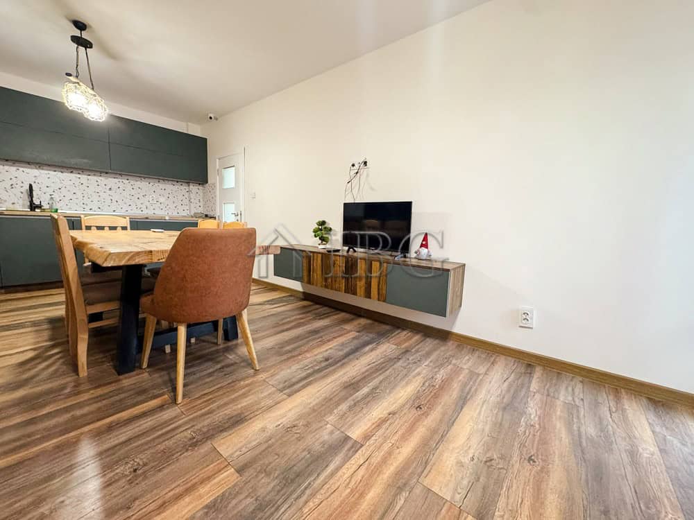 Spacious living room in a luxury family apartment in Hushove, Ruse.