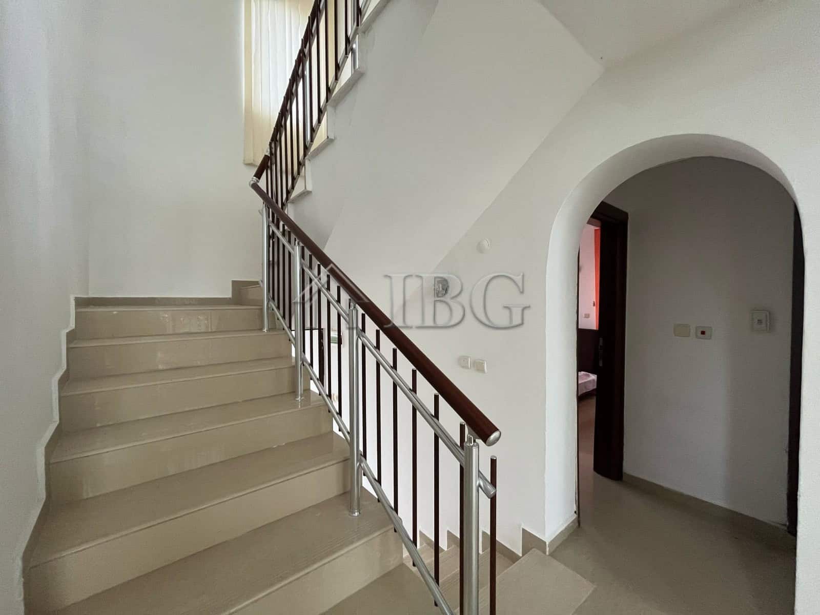 Interior staircase of a house in Aleksandrovo, Burgas region.