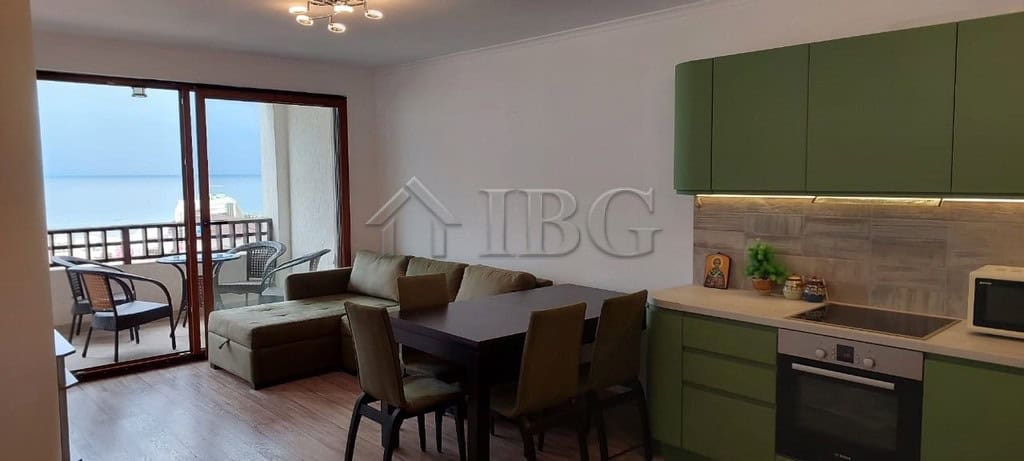 Sea view apartment with balcony in Sveti Vlas, Bulgaria.