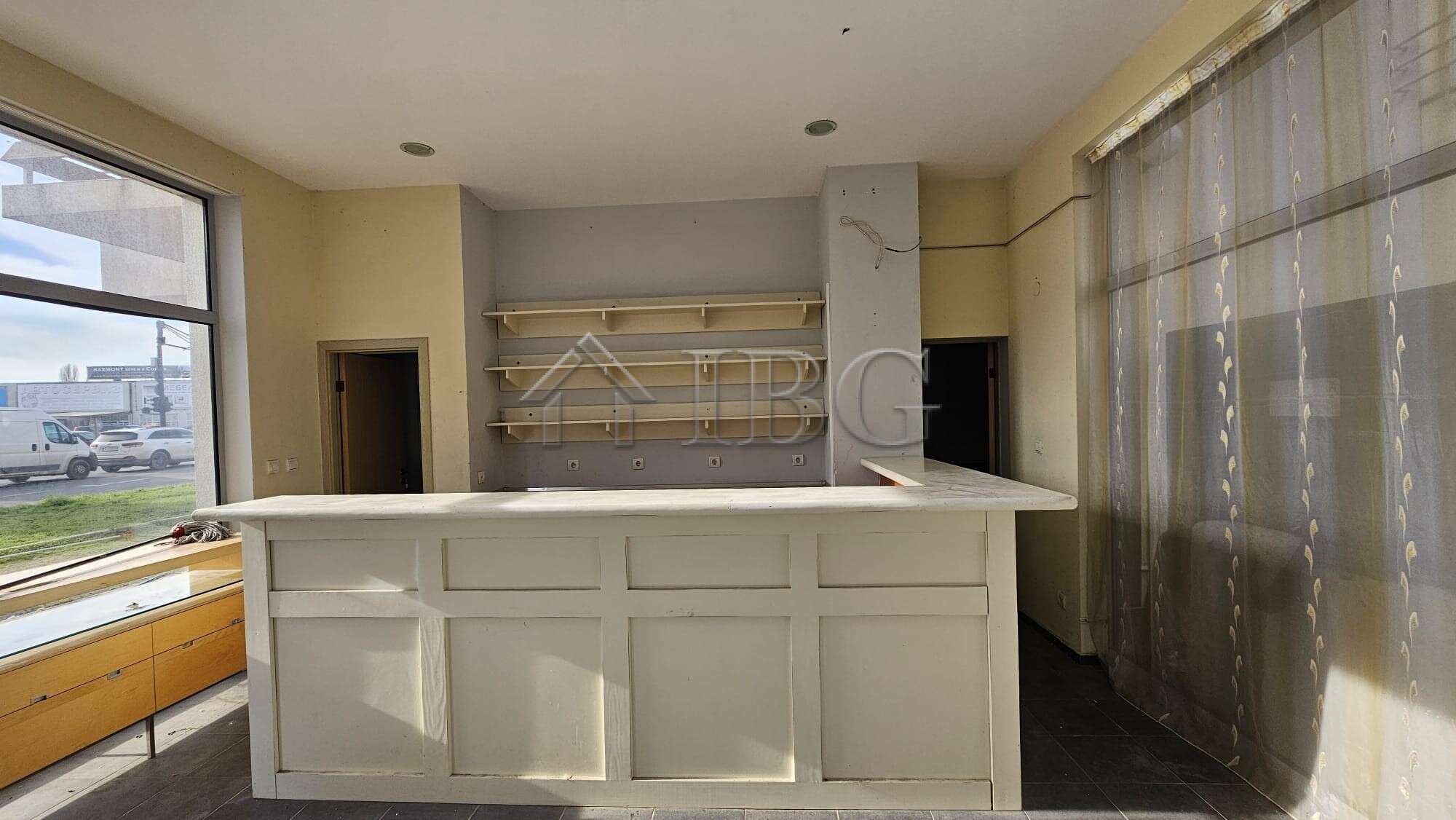 Bright interior of a prime commercial property on Main Street, Sunny Beach, ideal for retail or offi.
