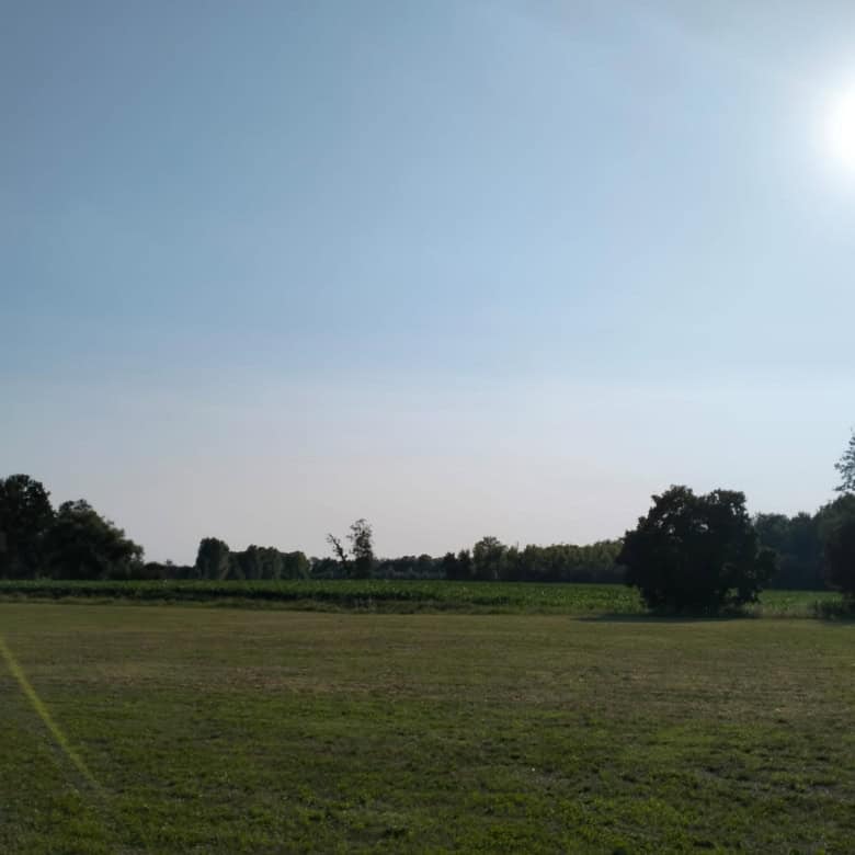 Spacious land plot for sale in Silvelle di Trebaseleghe, Padua, Veneto, Italy, ideal for development.