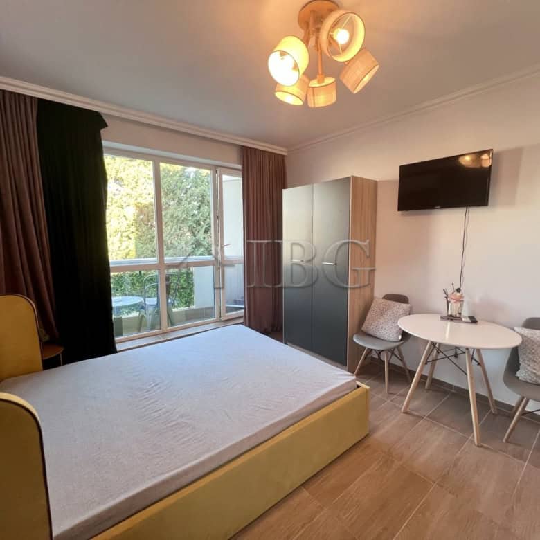 Modern furnished studio apartment in Magnolia Residence 5, Sunny Beach, ideal for investment or pers.