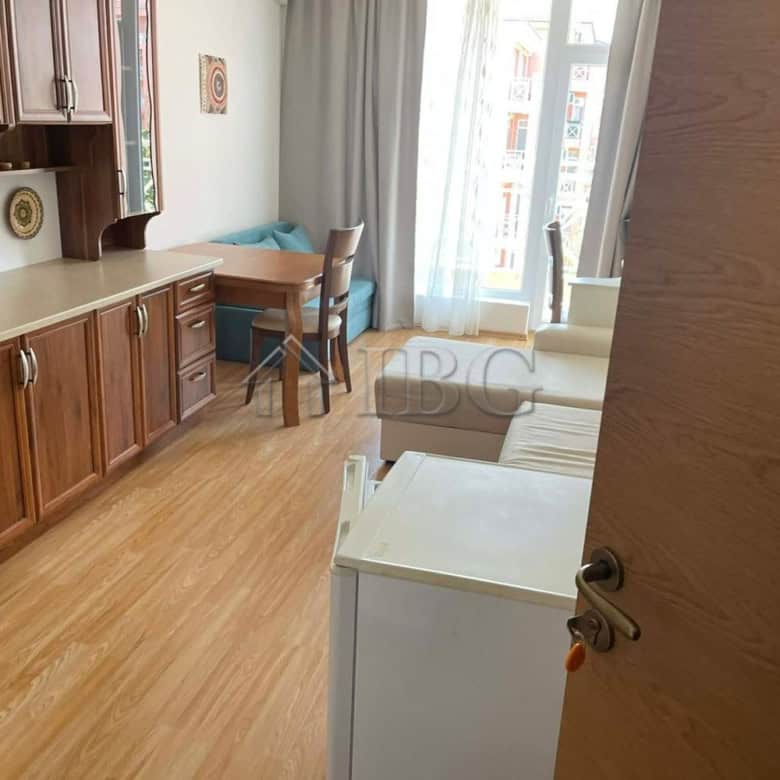 Cozy furnished studio with balcony in Sunny Beach, perfect for relaxing holidays and enjoying sea vi.