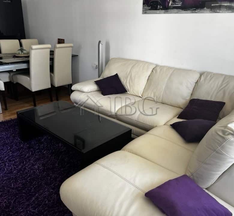 Bright 2-bedroom apartment with sea view in Sveti Vlas, Bulgaria.