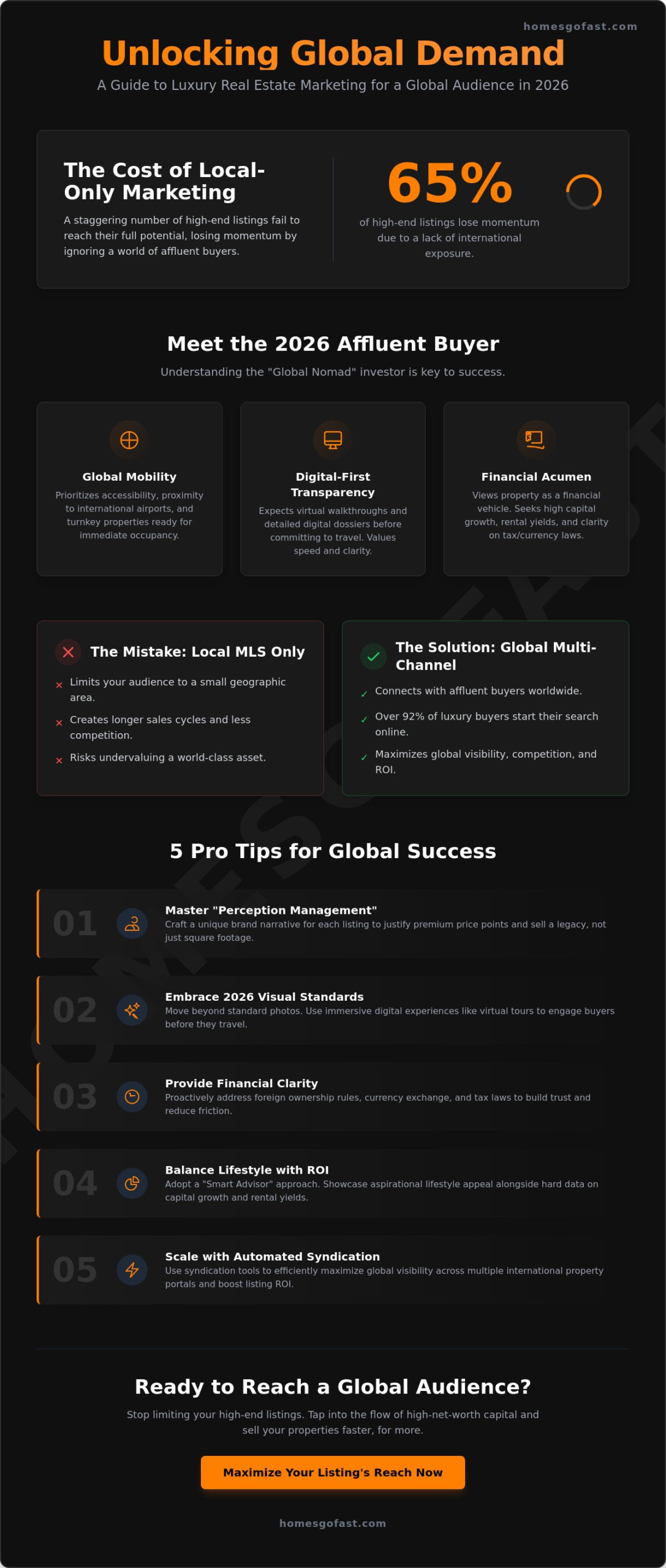 5 Pro Tips for Marketing Luxury Real Estate Globally in 2026