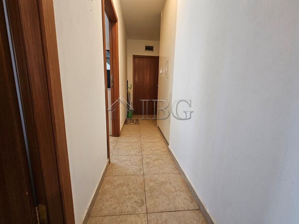 Interior view of a hallway in a 1-bedroom apartment at Dinevi Resort, Sveti Vlas.