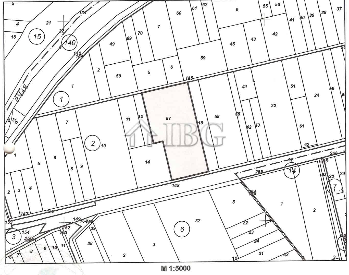 Industrial / Logistics Land near Plovdiv on Main Road E-80.