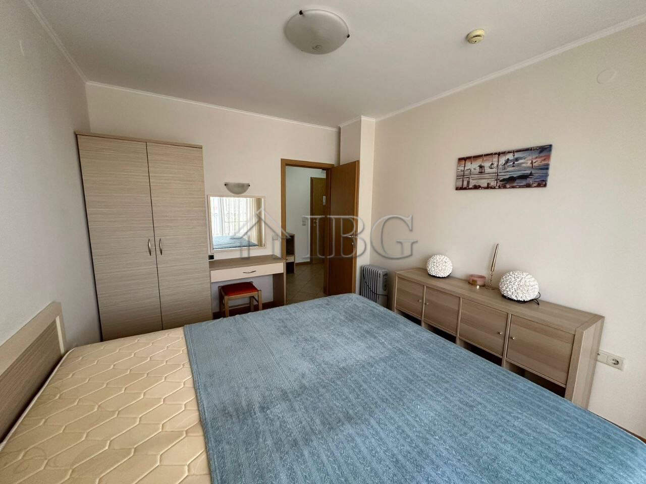 Bright furnished one-bedroom apartment in Royal Sun, Sunny Beach.