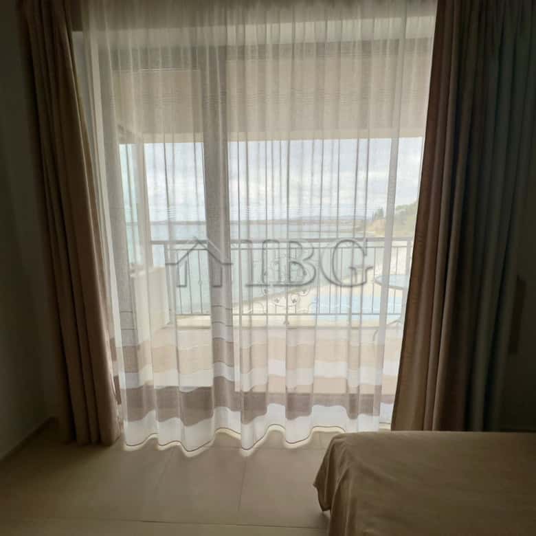 Apartment with front sea view and balcony in Nessebar.