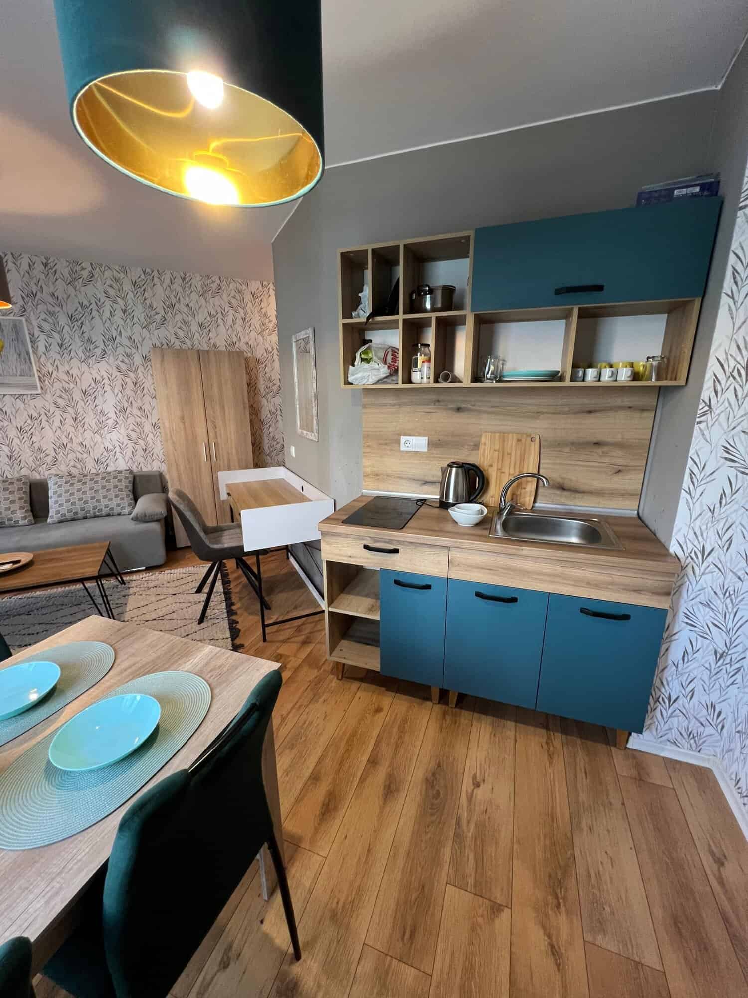 Modern studio apartment in Ipanema Beach Complex, Saint Vlas, Bulgaria.