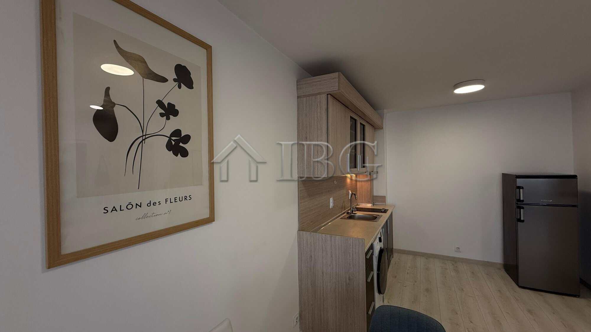 Bright 1-bedroom apartment with modern amenities at Pomorie Beach Resort. Perfect for relaxing seasi.