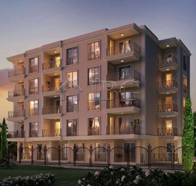 Bright studio apartment with balcony in La Mer Silver Residence, offering scenic views and modern am.
