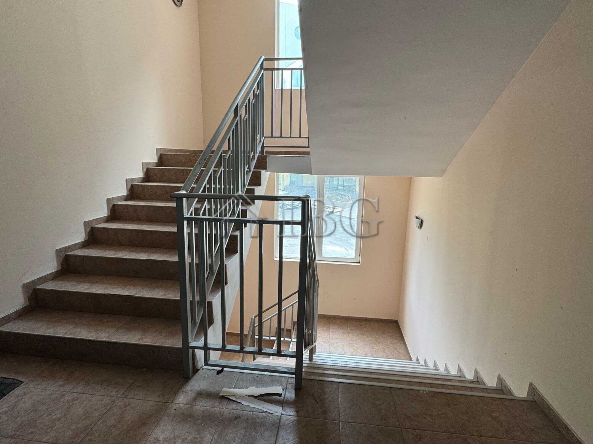 Staircase inside the hotel property at Royal Central Hotel, Sunny Beach, Bulgaria.