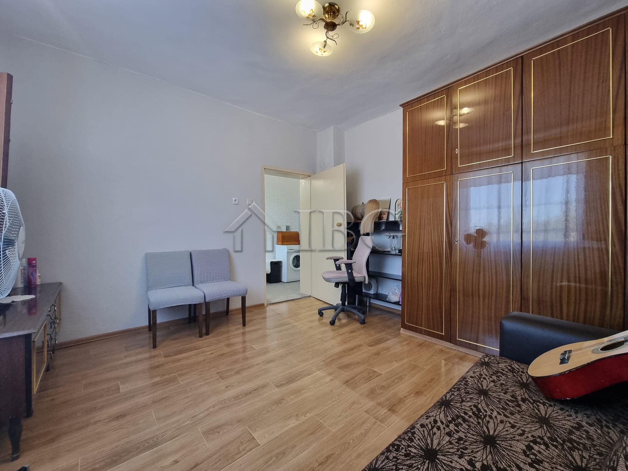 House with yard in Vinarsko Village, Burgas Region, Bulgaria, featuring a spacious interior and wood.