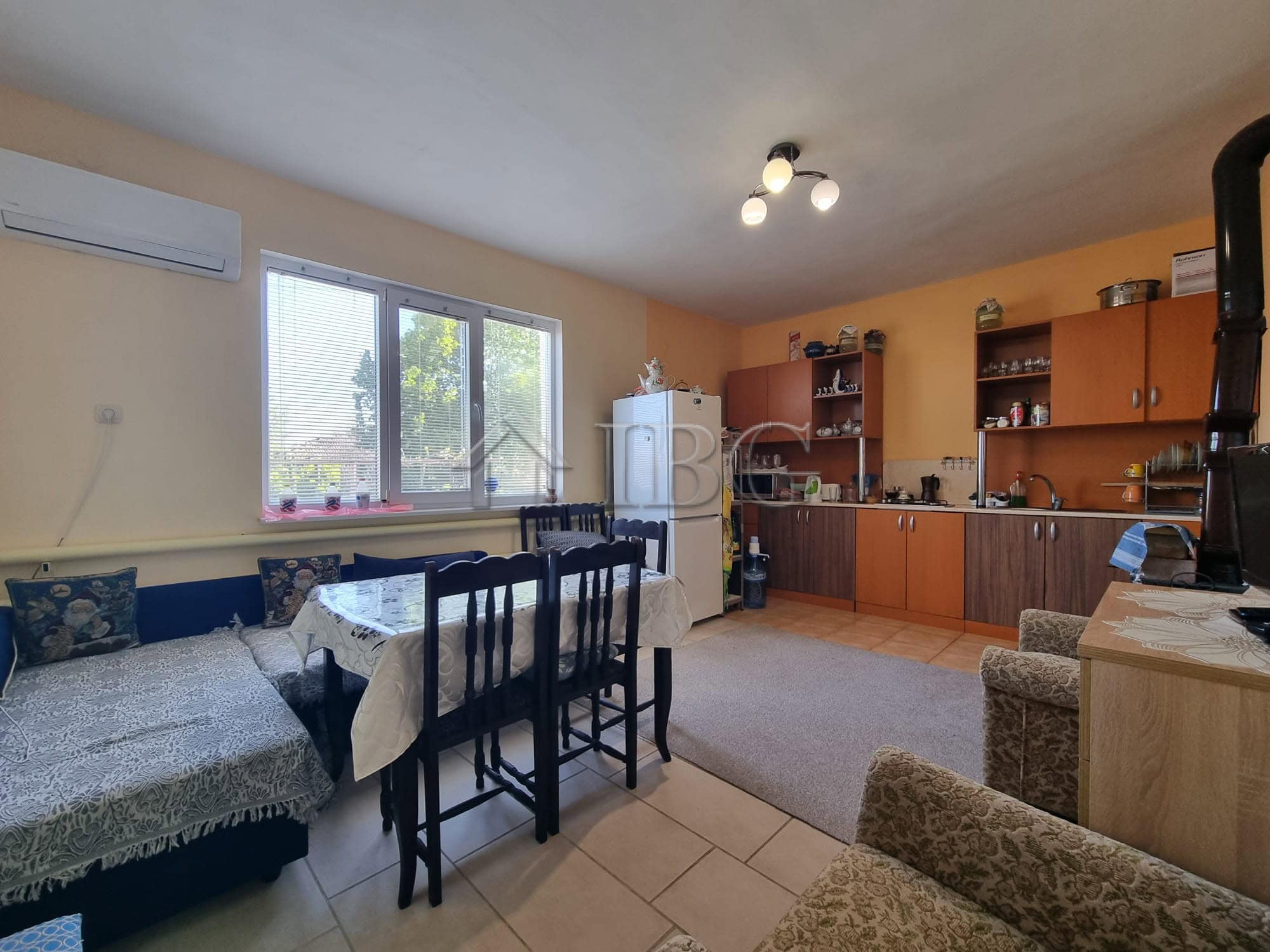 Bright living space with kitchen and dining area in Vinarsko Village, Burgas Region.