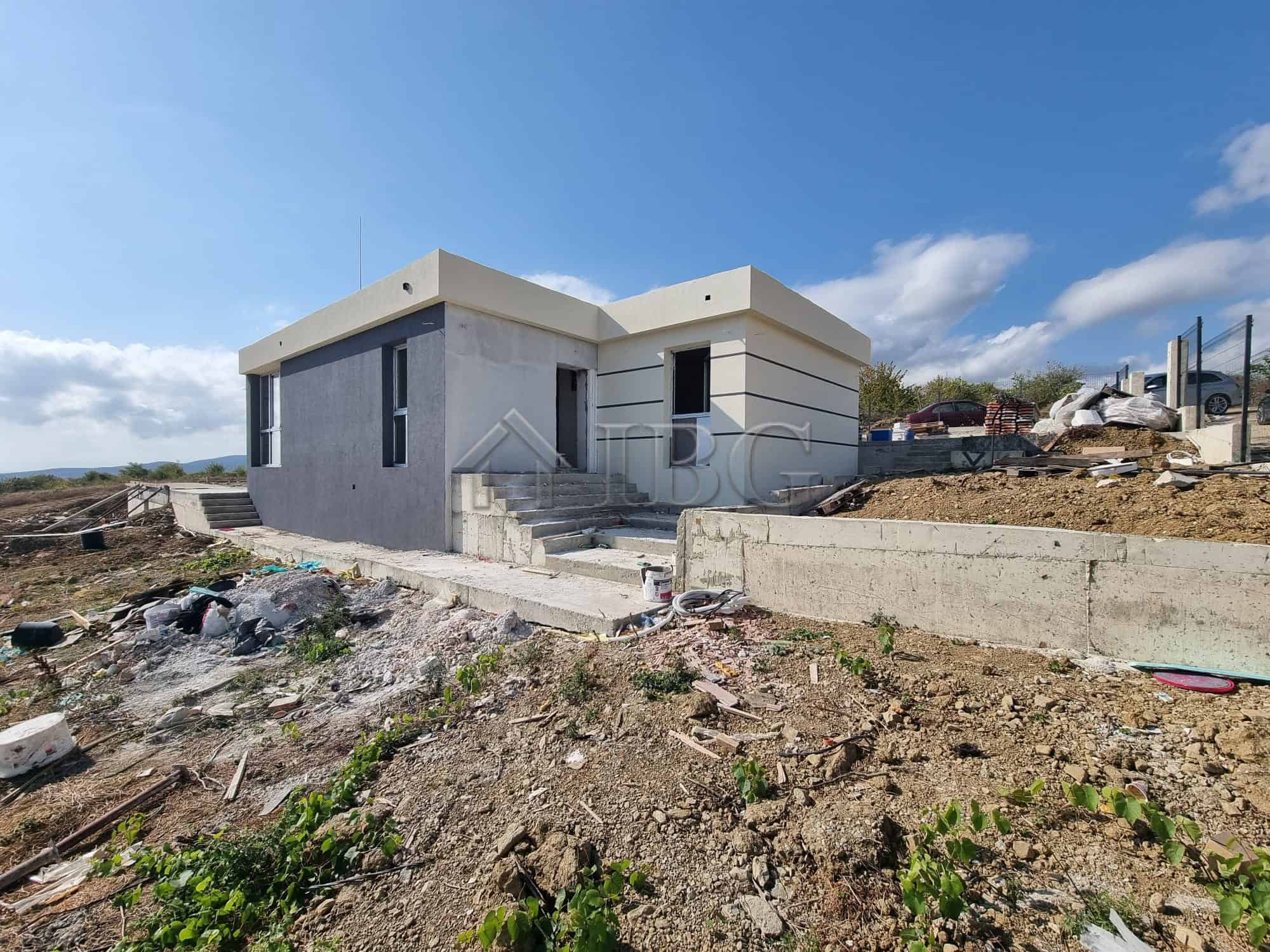 House with Pool and Sea View in Banya Village, Burgas Region.