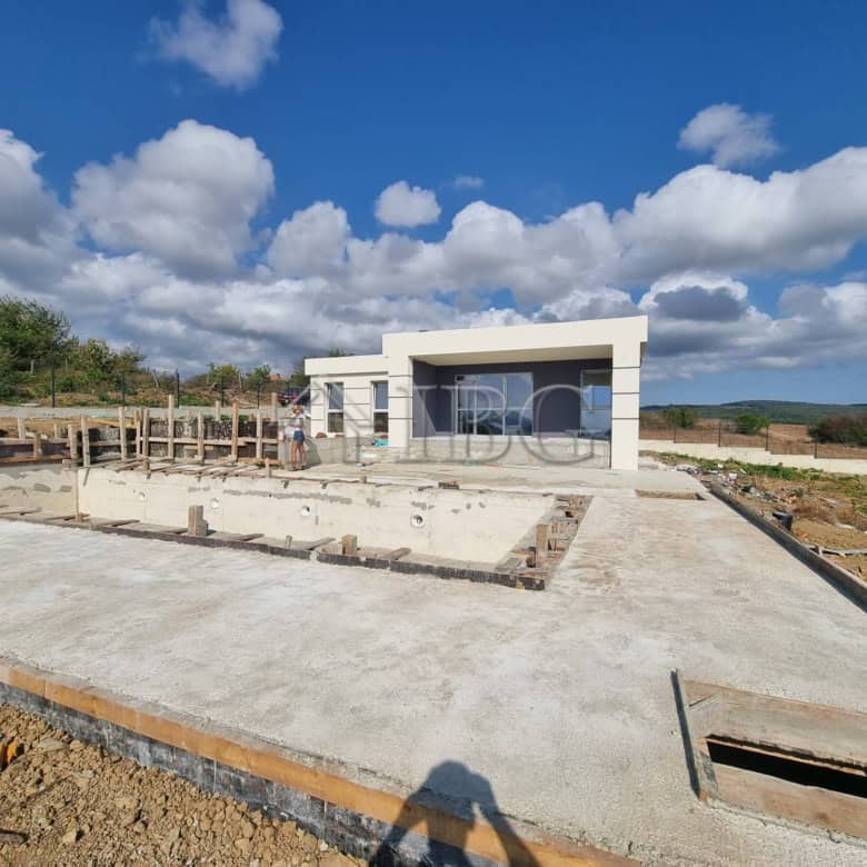 House with pool and sea view in Banya Village, Burgas Region.