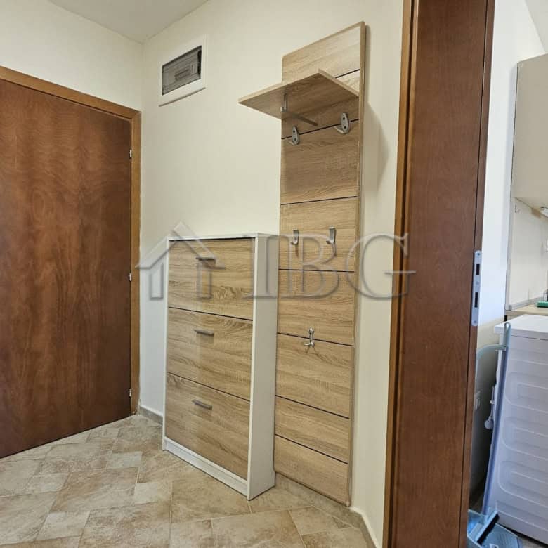 Interior view of a 1-bedroom apartment with park view in Sveti Vlas.
