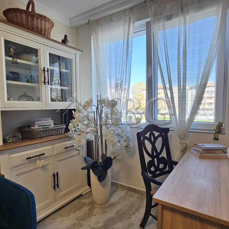Bright and airy apartment in Sunny Beach with large windows and modern furnishings. Perfect for comf.