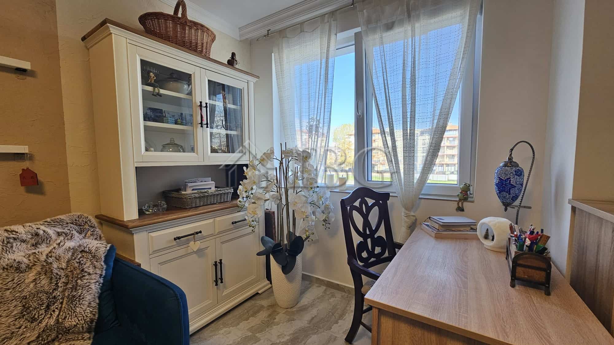 Bright and airy apartment in Sunny Beach with large windows and modern furnishings. Perfect for comf.