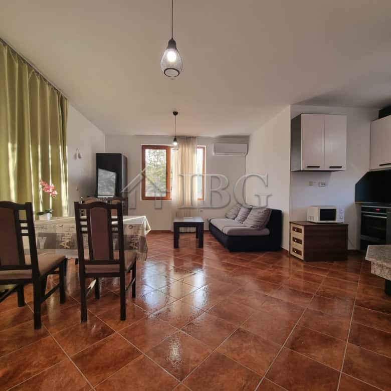 Two-story house in Aleksandrovo village, Burgas region, featuring a spacious living area and modern.
