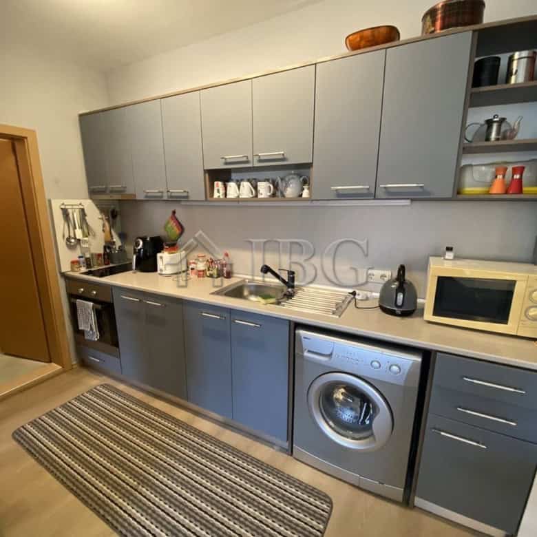 Modern kitchen with appliances in Vineyards Resort, Aheloy, Bulgaria.