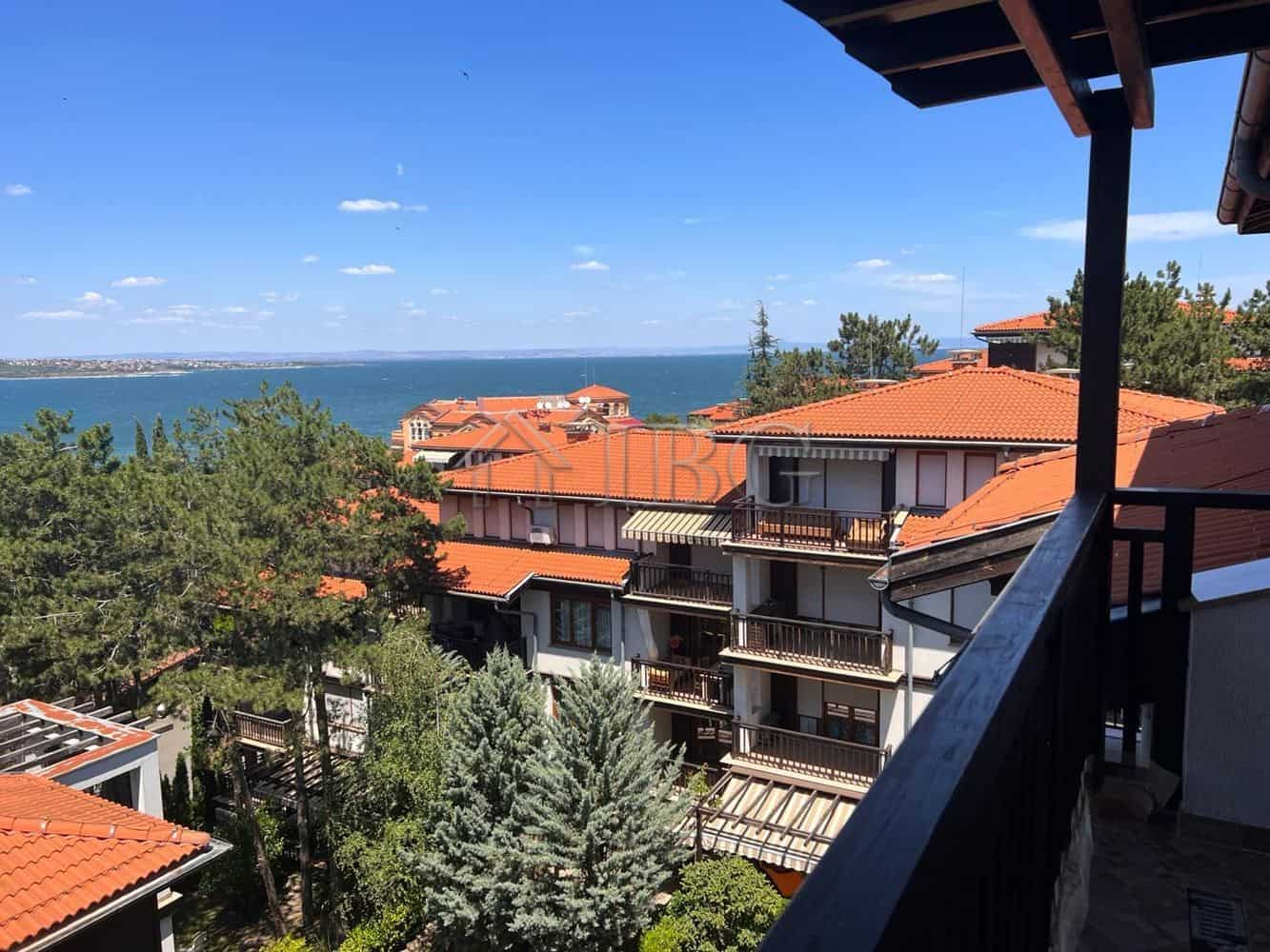 Sea view from a balcony in Santa Marina, Sozopol.