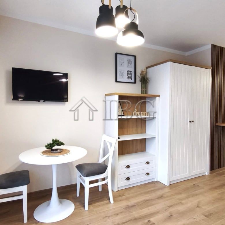 Furnished studio with balcony overlooking the sea in Sveti Vlas, Bulgaria.