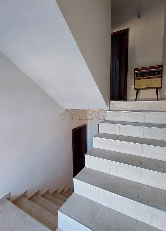 Interior view of a family house staircase in Burgas' Meden Rudnik district.