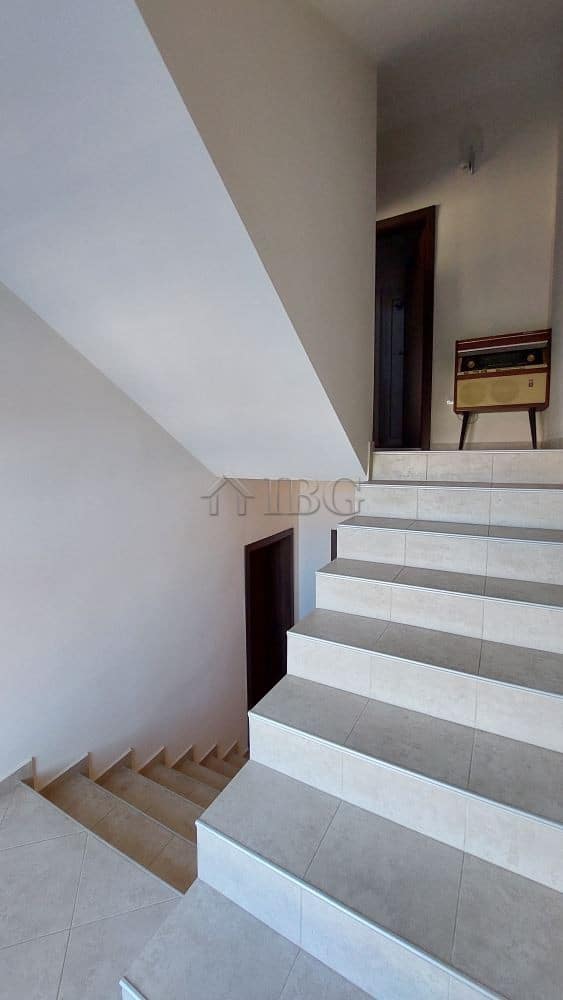 Interior view of a family house staircase in Burgas' Meden Rudnik district.