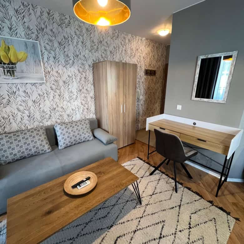 Cozy studio in Ipanema Beach Complex with stylish decor and functional furniture, perfect for relaxi.