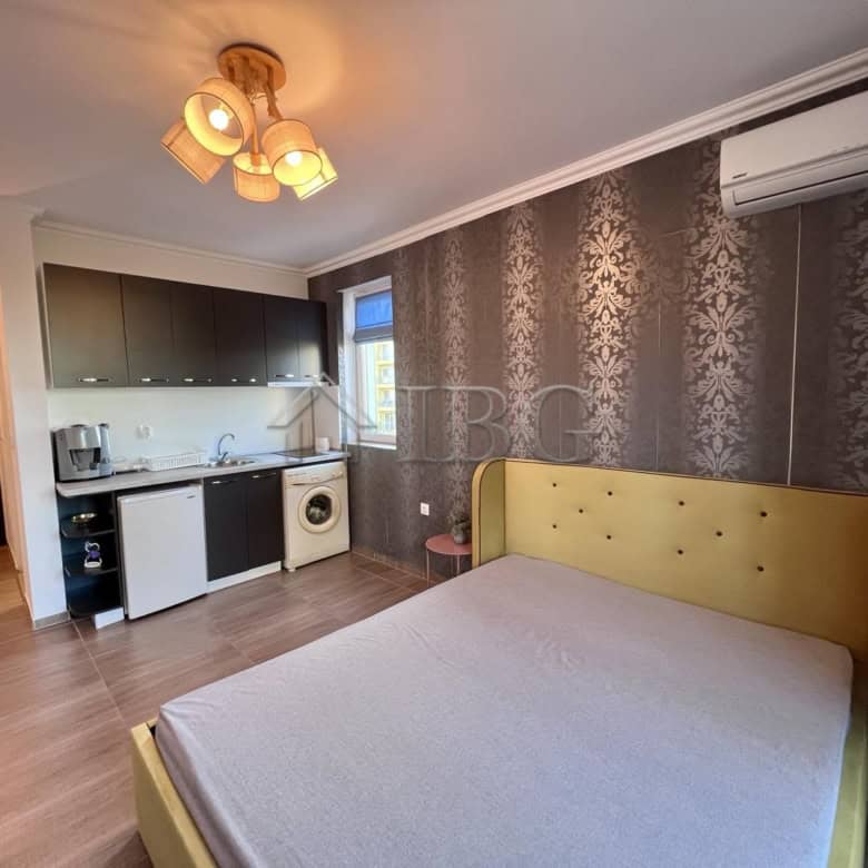 Furnished studio for sale in Magnolia Residence 5, Sunny Beach, offering modern amenities and a comf.