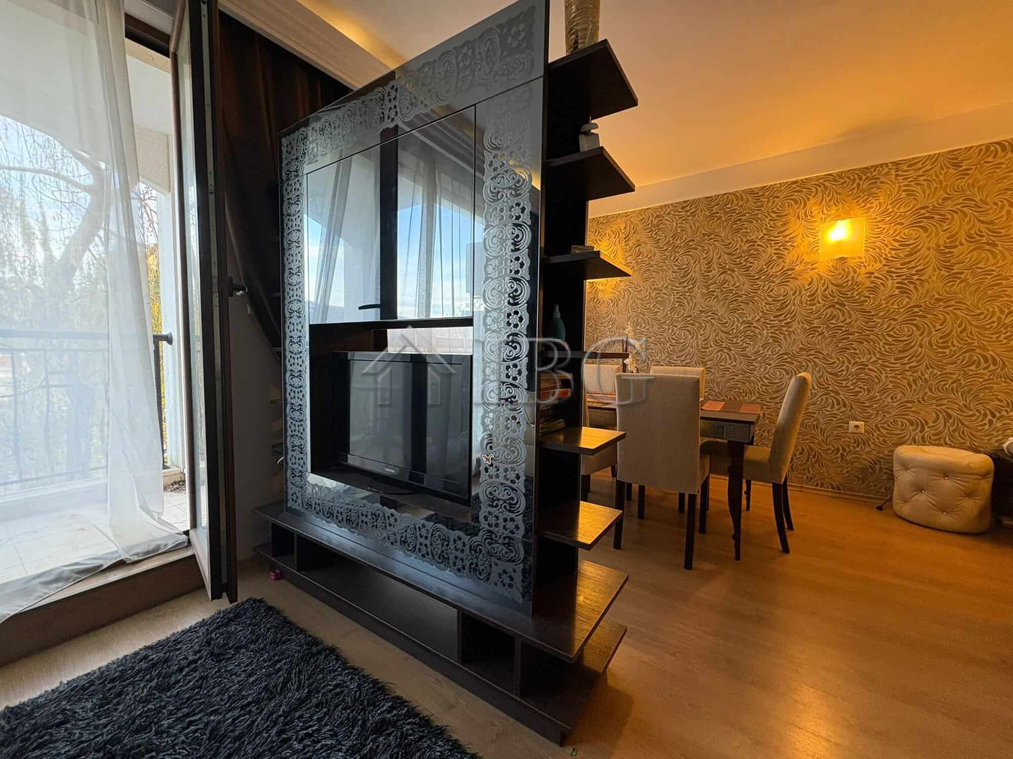 Pool view apartment with 2 bedrooms and 2 bathrooms in Sunny Beach, Bulgaria.