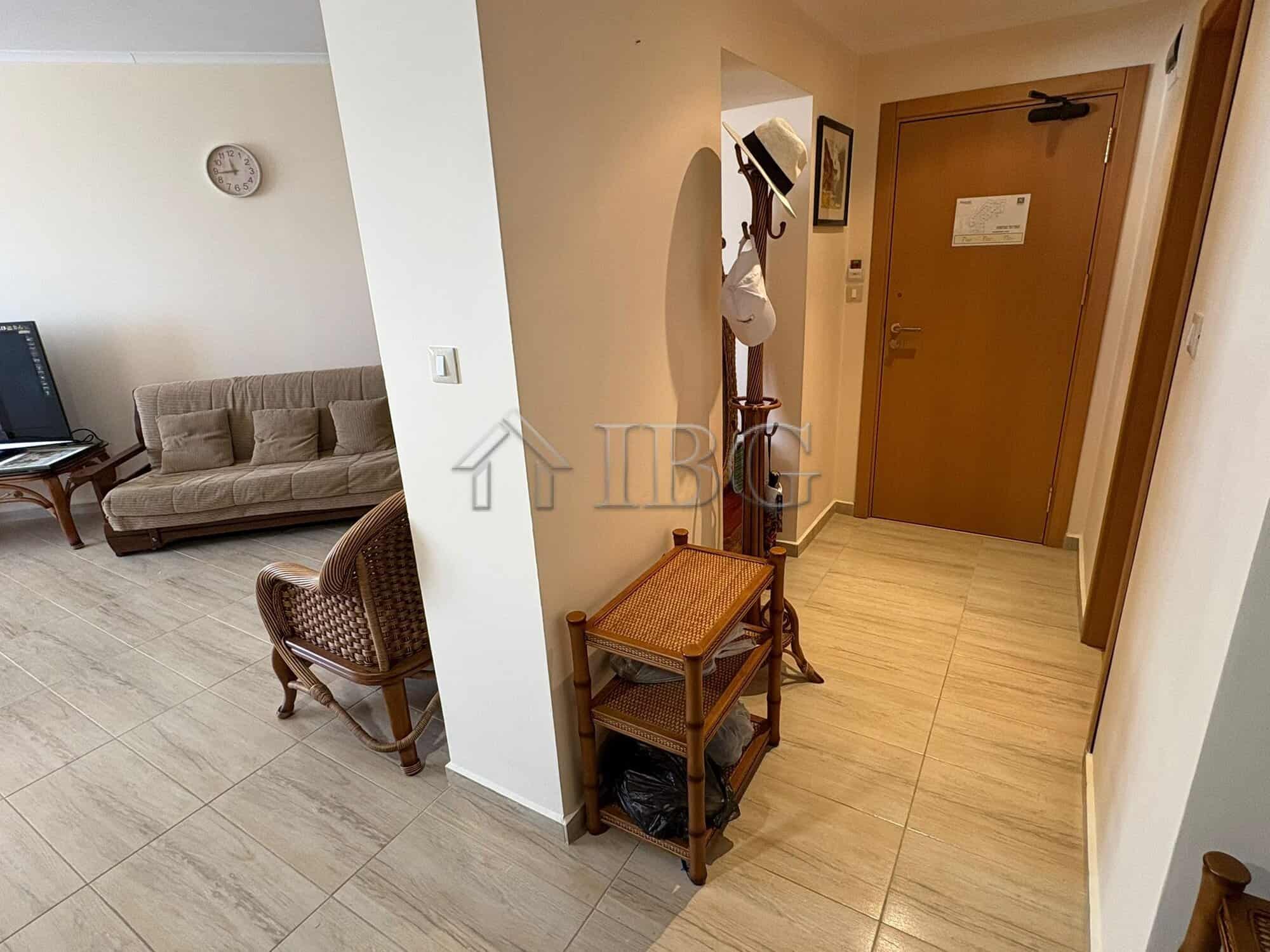 Bright 1-bedroom apartment with modern furnishings at Sunny Beach's Majestic Beach Resort. Perfect f.