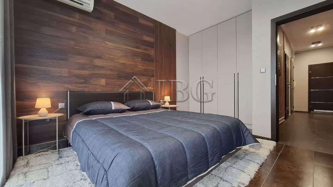 Modern 2-bedroom apartment in Nessebar with stylish decor and comfortable furnishings.