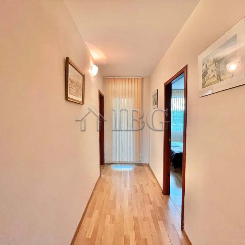 Bright 2-bedroom apartment with partial sea views in Sveti Vlas, Bulgaria. Modern interior and conve.