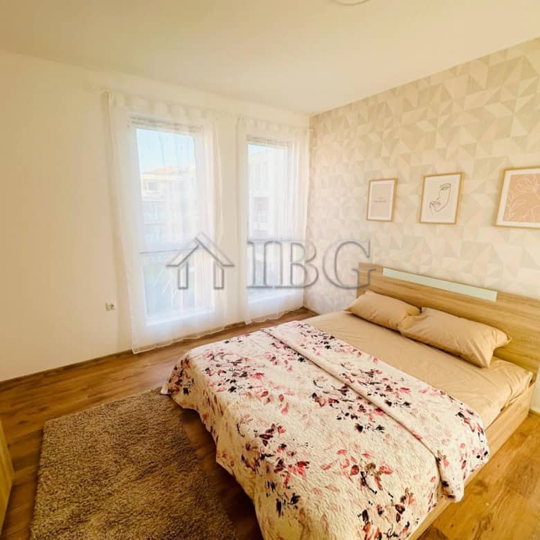 Bright one-bedroom apartment with modern decor in Sunny Beach, perfect for relaxing holidays.