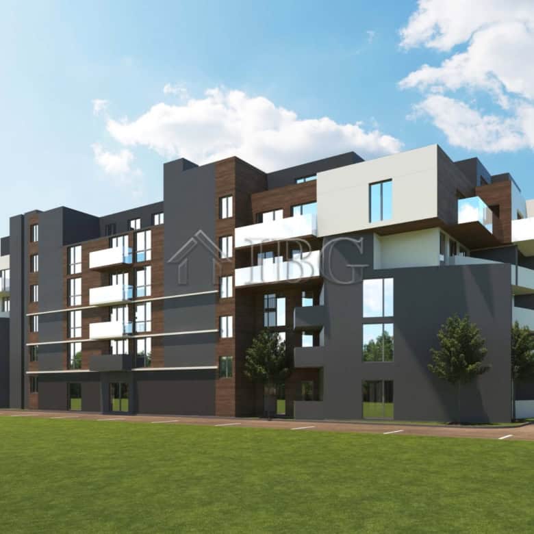 Modern residential building with contemporary design in a prime resort location.