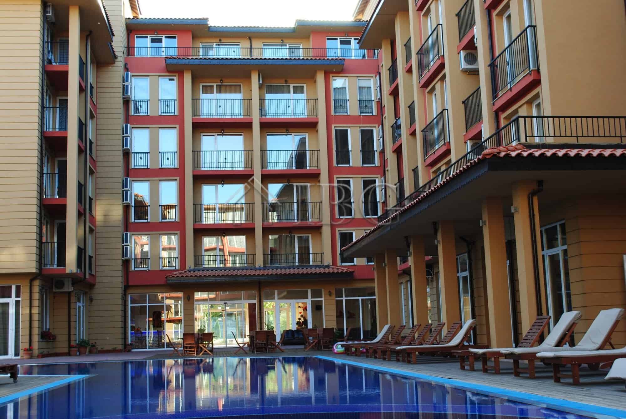 Modern 1-bedroom apartment with garden view at Sunny View Central, Block 7.