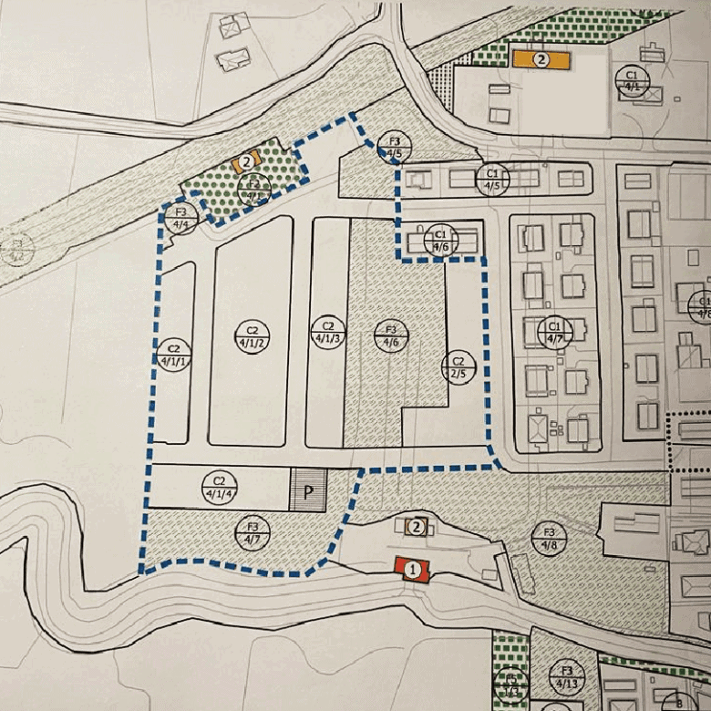 Excellent Plot of land for sale in Silvelle di Trebaseleghe Padua Veneto Italy.