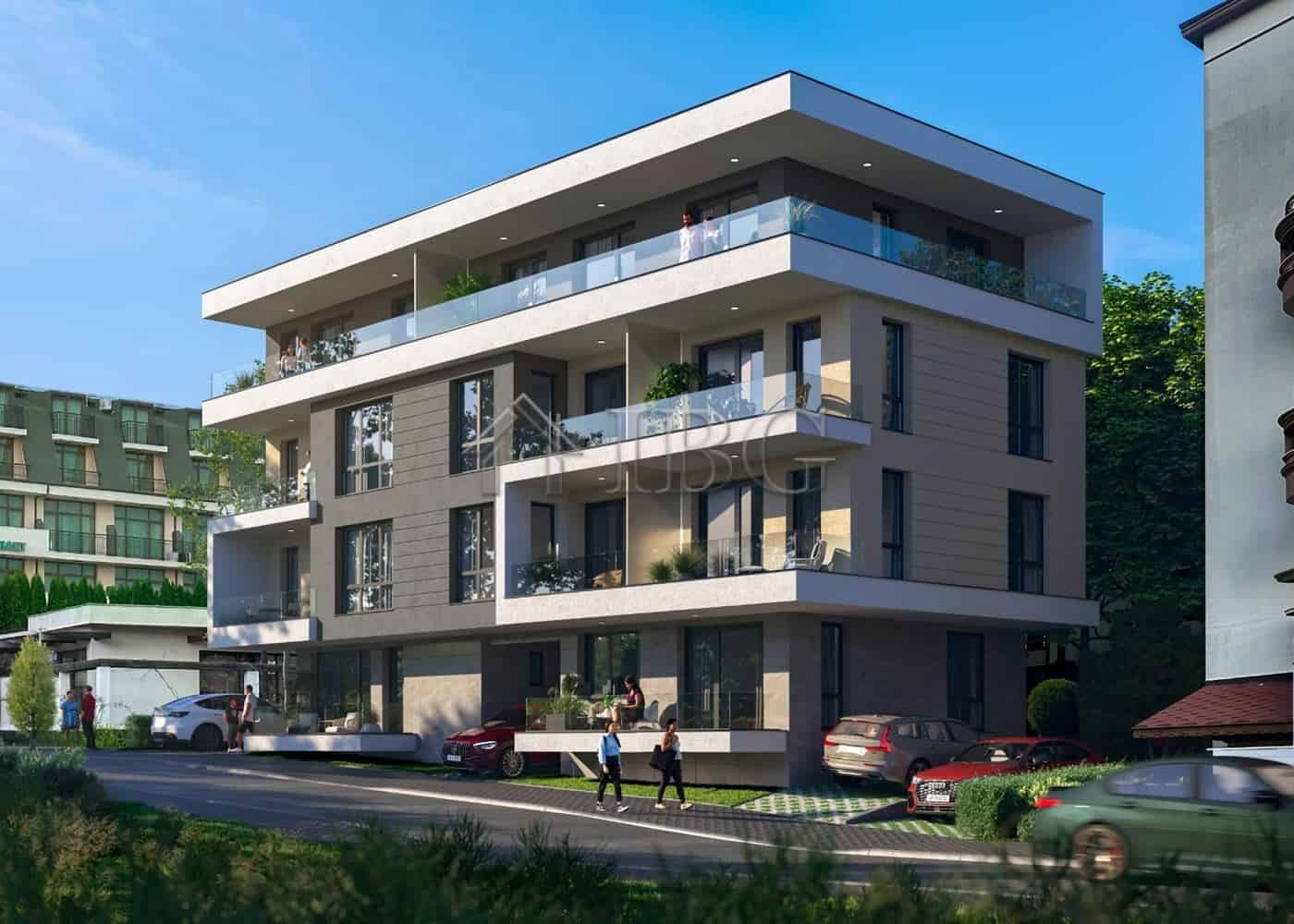 Modern 1-Bedroom Apartment in Sveti Vlas Spacious apartment with one bedroom for sale in FairView Vlas, Sveti Vlas, offering stunning sea vie.