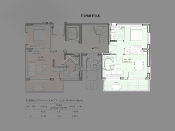 Cozy 1-bedroom apartment in Sveti Vlas, Bulgaria, ideal for holiday or investment.