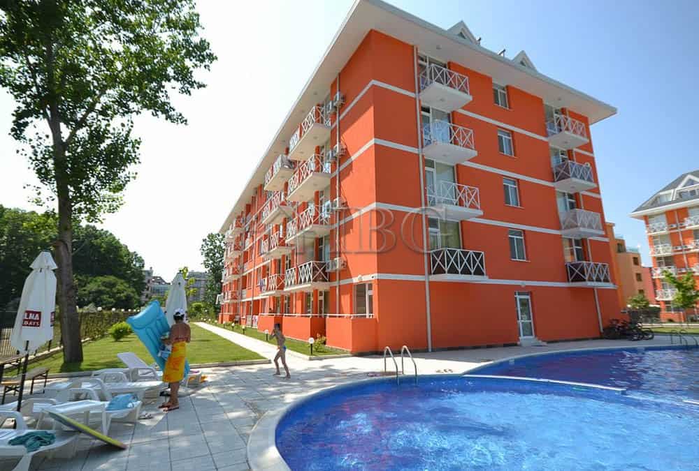 Modern duplex apartment with spacious balconies in Gerber Residence 3, Sunny Beach.