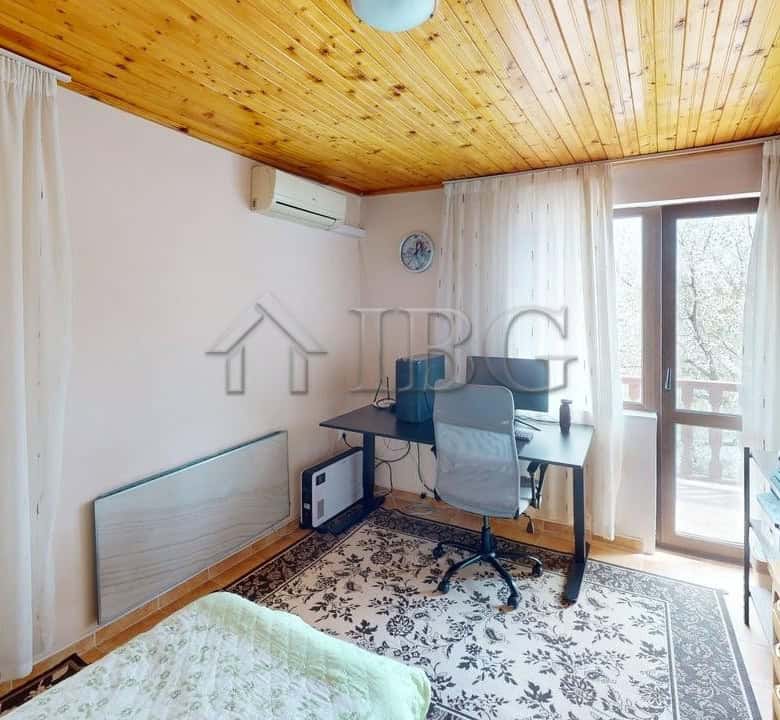 Bright interior of a two-storey house in a secure gated community in Poroy Village. Modern furnishin.